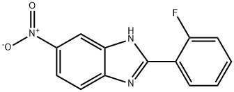 2-(2-Fluorophenyl)-5-nitrobenziMidazole, 95% 化学構造式