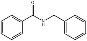 N-(1-苯基乙基)苯甲酰胺, 3480-59-9, 结构式