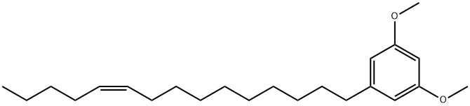 (Z)-15-(3,5-DiMethoxyphenyl)pentadec-5-ene Structure