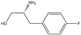 (R)-b-AMino-4-fluorobenzenepropanol 化学構造式