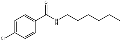 4-Chloro-N-n-hexylbenzaMide, 97% Structure