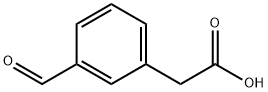 (3-ForMyl-phenyl)-acetic acid Structure