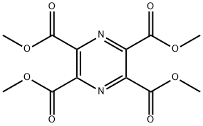 tetraMethyl pyrazine-2,3,5,6-tetracarboxylate Structure