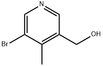 (5-BroMo-4-Methylpyridin-3-yl)Methanol Structure