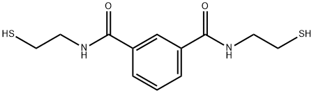 N,N'-二(2-巯基乙基)间苯二甲酰胺,351994-94-0,结构式