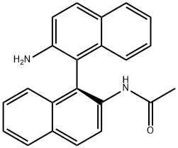 N-[(1S)-2'-aMino[1,1'-binaphthalen]-2-yl]-AcetaMide Structure