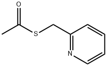 硫代乙酸S-吡啶-2-基甲酯,35250-75-0,结构式