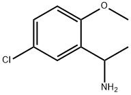 1-(5-chloro-2-Methoxyphenyl)ethanaMine Struktur