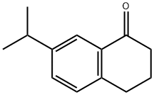 7-propan-2-yl-3,4-dihydro-2H-naphthalen-1-one Struktur