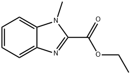 Ethyl 1-Methyl-1H-benzo[d]iMidazole-2-carboxylate Struktur
