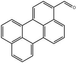 3-ペリレンカルボキシアルデヒド 化学構造式
