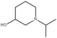1-イソプロピルピペリジン-3-オール 化学構造式