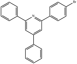2-(4-溴苯基)-4,6-二苯基吡啶 结构式