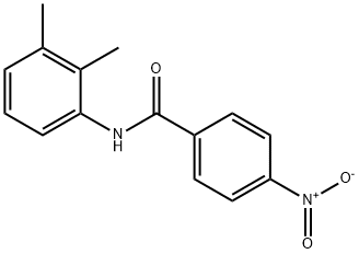 N-(2,3-二甲基苯基)-4-硝基苯甲酰胺, 35709-76-3, 结构式