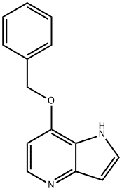 7-(benzyloxy)-1H-pyrrolo[3,2-b]pyridine Struktur
