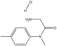 Glycinexylidide Hydrochloride Structure