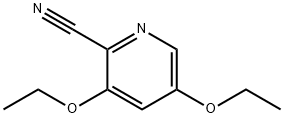 3,5-二乙氧基皮考啉腈, 36057-52-0, 结构式