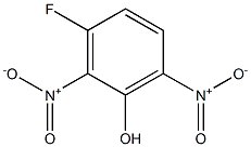 3-氟-2,6-二硝苯酚,361-48-8,结构式