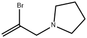2-BroMo-3-(pyrrolidin-1-yl)prop-1-ene Struktur