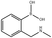 2-((METHYLAMINO)METHYL)PHENYLBORONIC ACID,365245-83-6,结构式