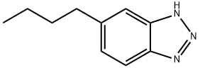 5-丁基-苯并三唑,3663-24-9,结构式