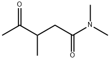 N,N,3-三甲基-4-氧代-戊酰胺 结构式