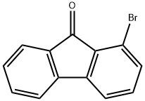1-broMo-9h-fluoren-9-one 化学構造式