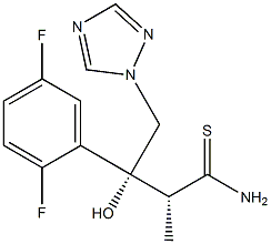 艾沙康唑中间体8,368421-58-3,结构式