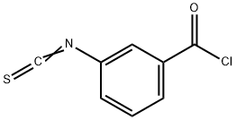 3-isothiocyanato  Benzoyl chloride Struktur