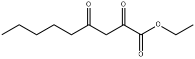 2,4-二氧代壬酸乙酯 结构式