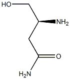 (3S)-3-氨基-4-羟基丁酰胺, 36983-58-1, 结构式