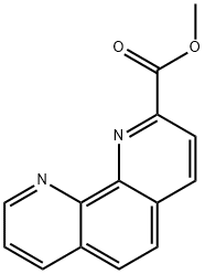 1,10-菲咯啉-2-羧酸甲酯, 37067-12-2, 结构式