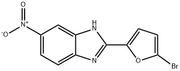 2-(5-BroMo-2-furyl)-5-nitrobenziMidazole, 95% Struktur