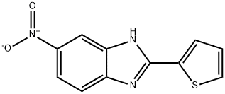 5-Nitro-2-(2-thienyl)benziMidazole, 95% Struktur