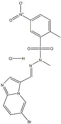 372196-77-5 2-甲基-5-硝基苯磺酸 [(6-溴咪唑并[1,2-A]吡啶-3-基)亚甲基]甲基肼盐酸盐