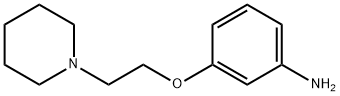 3-(2-(Piperidin-1-yl)ethoxy)aniline Struktur