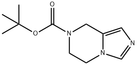 tert-butyl 5,6-dihydroimidazo[1,5-a]pyrazine-7(8H)-carboxylate Structure