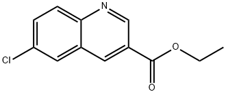 Ethyl 6-chloroquinoline-3-carboxylate Structure