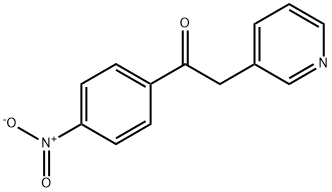 4'-Nitro-α-(2-pyridinyl)acetophenone Structure