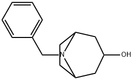 8-Benzyl-8-azabicyclo[3.2.1]octan-3-ol Struktur