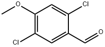 2,5-二氯-4-甲氧基苯甲醛,381229-74-9,结构式