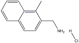 メチル-2-ナフタレンメチルアミン塩酸塩 化学構造式