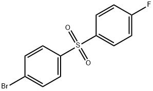 1-溴-4-((4-氟苯基)磺酰基)苯, 383-28-8, 结构式