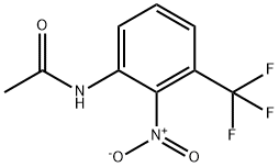 N-(2-硝基-3-(三氟甲基)苯基)乙酰胺, 387-19-9, 结构式