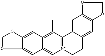 甲基黄连碱, 38763-29-0, 结构式