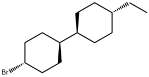 反式,反式-4-溴-4'-乙基双环己烷 结构式