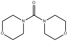 4,4'-カルボニルジモルホリン 化学構造式