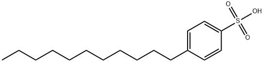 4-Undecylbenzenesulfonic acid Struktur