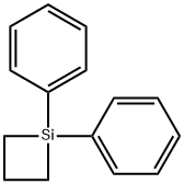 1,1-diphenylsiletane Struktur