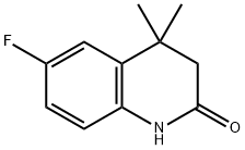 6-Fluoro-4,4-diMethyl-1,3-dihydroquinolin-2-one Structure